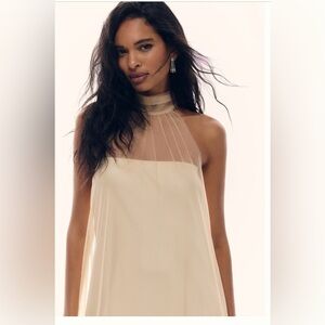 Anthropologie Sunday In Brooklyn Sheer Halter Tunic